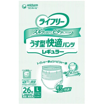 Gうす型快適パンツレギュラーL26枚/袋/L ユニ・チャーム