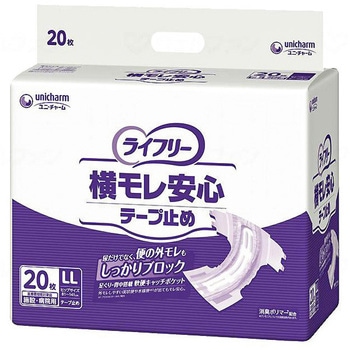 Gライフリー横モレ安心テープ止め/袋/LL ユニ・チャーム