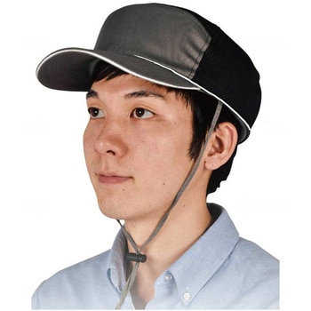 おでかけヘッドガード メッシュキャップタイプ反射材付/グレー/S - キヨタ