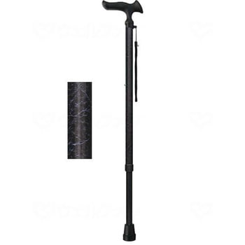 かるがも オム 伸縮S・M兼用/革調ブラック/- フジホーム