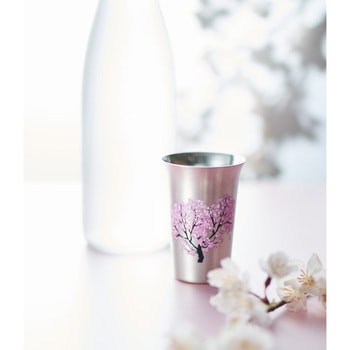 TS まどろむ酒器～桜～ 新越ワークス(Three Snow) 容量150mL
