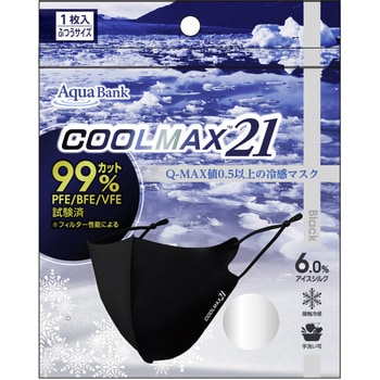 インナーマスク　COOL MAX 接触冷感　２枚１セットハンドメイド