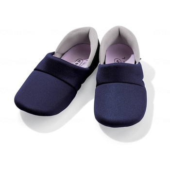 かかとスポッと/ネイビー/LL 徳武産業