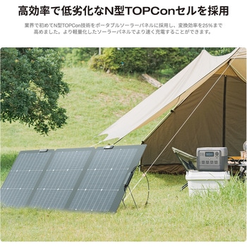 EFSOLAR160W-BIFICIAL EcoFlow 160W両面ソーラーパネルGen2 1箱 EcoFlow 【通販モノタロウ】