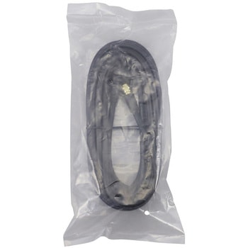 アンテナケーブル 5m しっかり接続ネジ式F字プラグ/ワンタッチ接続L字プラグ 高シールド低損失 DXアンテナ