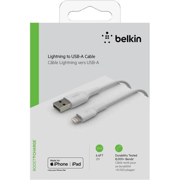 BOOST↑UP CHARGE Lightning to USB-A PVCケーブル BELKIN(ベルキン)