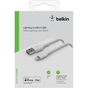 BOOST↑UP CHARGE Lightning to USB-A 高耐久編込ケーブル - BELKIN(ベルキン)