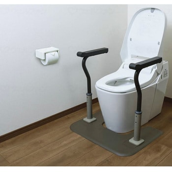 洋式トイレ用スライド手すり（ステンレス）｜排泄用品｜介護用品