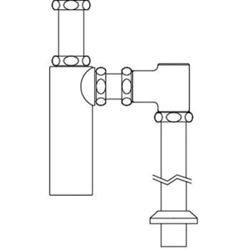 排水ボトルSトラップ INAX(LIXIL)