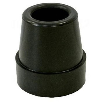 クオッドケインおしゃれ四点式用 ゴムキャップ(4個)/ブラック/- 島製作所