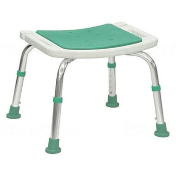 シャワーチェア楽湯STS 背無/ライトグリーン/- 島製作所
