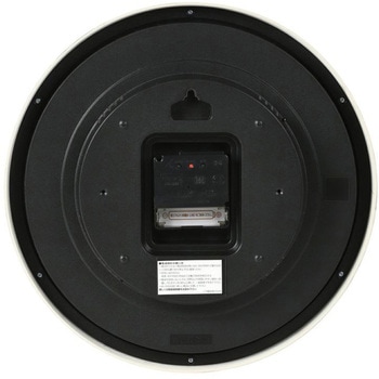W-768 IV-Z 電波掛け時計 トルテ MAG(ノア精密) アイボリー色
