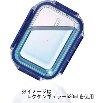 ロック&ロック トップクラス ガラス レクタンギュラー ベストコ