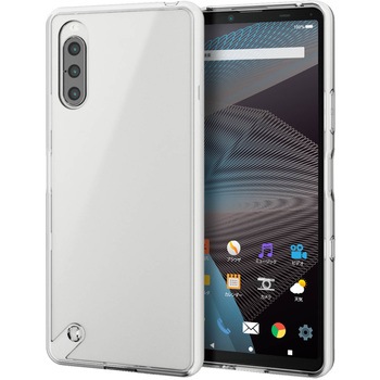 PM-X213HVCKCRM Xperia 10 III ケース カバー スリム ストラップホール付 エレコム 65205928