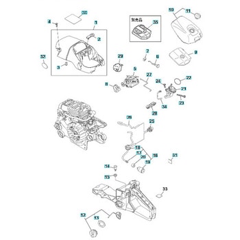 595526916 [mA GW`F[\[ GZ3750 i Carburetor and fuel supply group [mA Rz[X 65206805