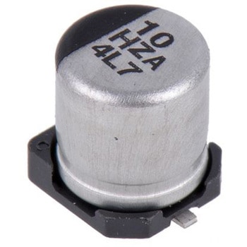 Panasonic ポリマーコンデンサ，ZA，10μF，50V dc，EEHZA1H100R Panasonic(パナソニック)