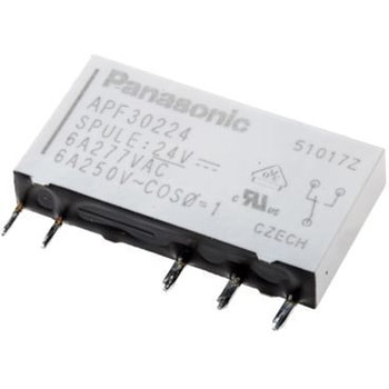 Panasonic パワーリレー 24V dc， 1c接点 基板実装タイプ Panasonic(パナソニック)