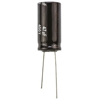 Panasonic コンデンサ 47μF， ，450V dc， EEUEE2W470 Panasonic(パナソニック)