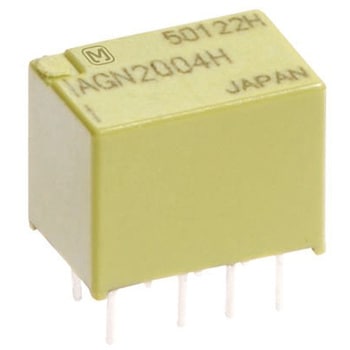 Panasonic シグナルリレー DPDT 4.5V dc AGN Panasonic(パナソニック)