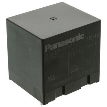 Panasonic パワーリレー 12V dc SPST 基板実装タイプ Panasonic(パナソニック)