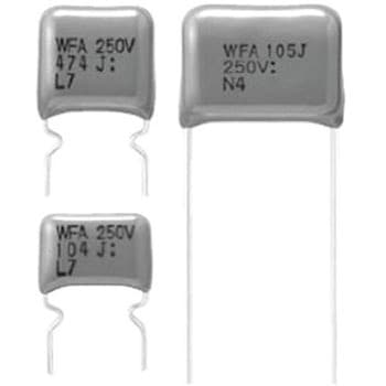 Panasonic フィルムコンデンサ，250V dc，330nF，±5% Panasonic(パナソニック)