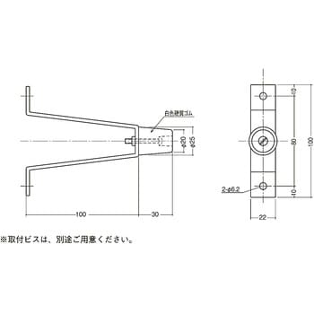 凸型戸当り 末広金具(SUEHIRO)