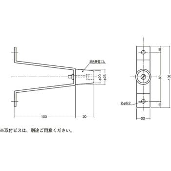 凸型戸当り 末広金具(SUEHIRO)
