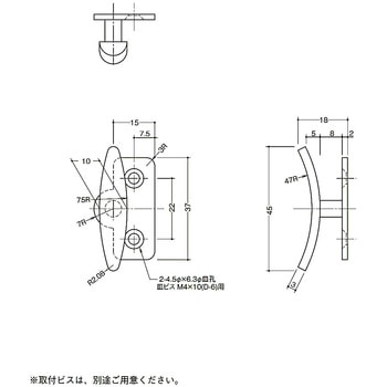 ステンレスフック 373-S - 末広金具(SUEHIRO)