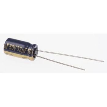 Panasonic コンデンサ 33μF， ，50V dc， EEUFC1H330 Panasonic(パナソニック)