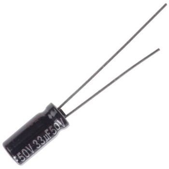 Panasonic コンデンサ 33μF， ，50V dc， ECA1HHG330 Panasonic(パナソニック)