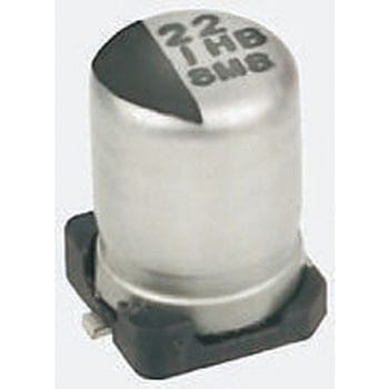 Panasonic コンデンサ 4.7μF， ，25V dc， EEEHB1E4R7R Panasonic(パナソニック)