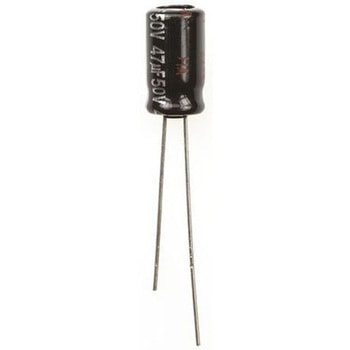 Panasonic コンデンサ 47μF， ，50V dc， ECA1HHG470 Panasonic(パナソニック)
