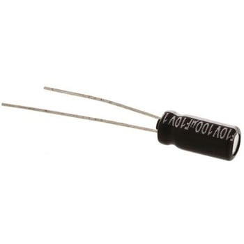 Panasonic コンデンサ 100μF， ，10V dc， EEUEB1A101S Panasonic(パナソニック)