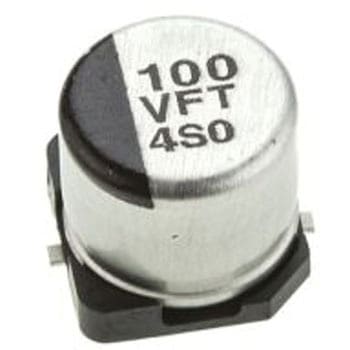 Panasonic コンデンサ 100μF， ，35V dc， EEEFT1V101AP Panasonic(パナソニック)