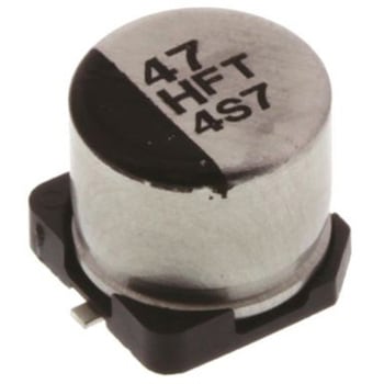 Panasonic コンデンサ 47μF， ，50V dc， EEEFT1H470AP Panasonic(パナソニック)