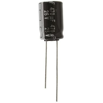 Panasonic コンデンサ 470μF， ，25V dc， EEUEB1E471 - Panasonic(パナソニック)