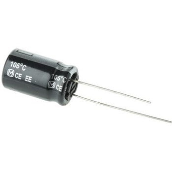 Panasonic コンデンサ 10μF， ，450V dc， EEUEE2W100 Panasonic(パナソニック)