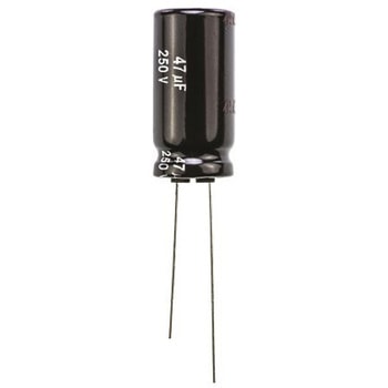 Panasonic コンデンサ 47μF， ，250V dc， EEUEE2E470 Panasonic(パナソニック)