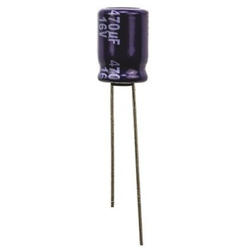 Panasonic コンデンサ 120μF， ，50V dc， EEUFC1H121 Panasonic(パナソニック)