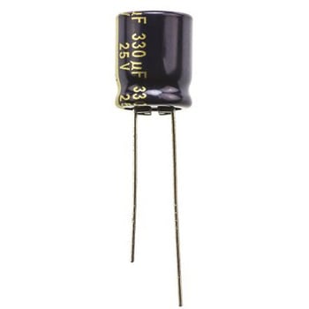 Panasonic コンデンサ 330μF， ，25V dc， EEUFC1E331 Panasonic(パナソニック)
