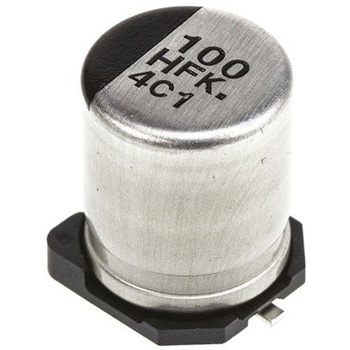 Panasonic コンデンサ 100μF， ，50V dc， EEEFK1H101P Panasonic(パナソニック)
