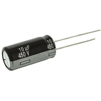 Panasonic コンデンサ 10μF， ，450V dc， EEUEE2W100U Panasonic(パナソニック)