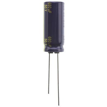 Panasonic コンデンサ 680μF， ，50V dc， EEUFC1H681L Panasonic(パナソニック)