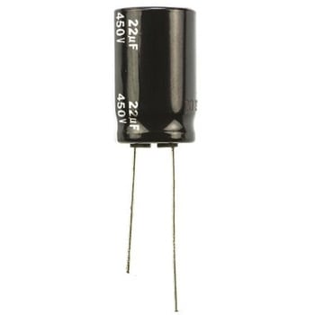 Panasonic コンデンサ 22μF， ，450V dc， ECA2WHG220 Panasonic(パナソニック)