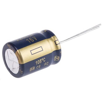 Panasonic コンデンサ 2200μF， ，16V dc， EEUFC1C222S Panasonic(パナソニック)