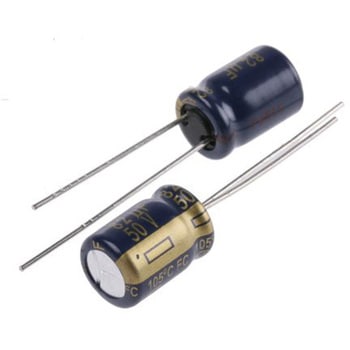 Panasonic コンデンサ 82μF， ，50V dc， EEUFC1H820 Panasonic(パナソニック)