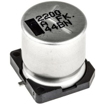Panasonic コンデンサ 2200μF， ，10V dc， EEEFK1A222AQ Panasonic(パナソニック)