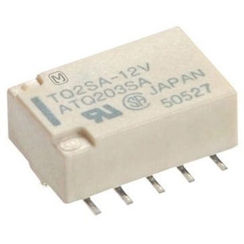Panasonic シグナルリレー DPDT 12V dc Panasonic(パナソニック)