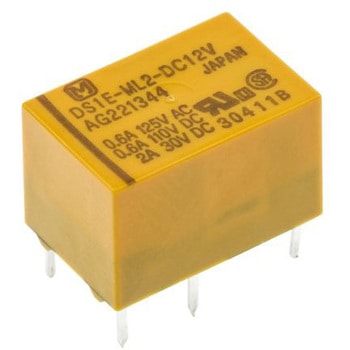 Panasonic ラッチングリレー SPDT 12V dc Panasonic(パナソニック)
