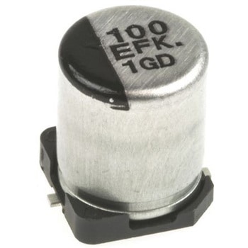 Panasonic コンデンサ 150μF， ，10V dc， EEEFK1A151P - Panasonic(パナソニック)
